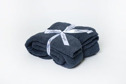 Turbulence Solid Double Layered Print Extended Throw