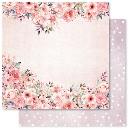 Collection de papiers Sweet Valentine Basics 30x30 cm 33342