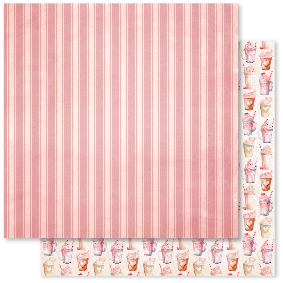 Collection de papiers Sweet Valentine Basics 30x30 cm 33342