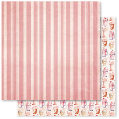 Collection de papiers Sweet Valentine Basics 30x30 cm 33342