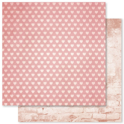 Collection de papiers Sweet Valentine Basics 30x30 cm 33342