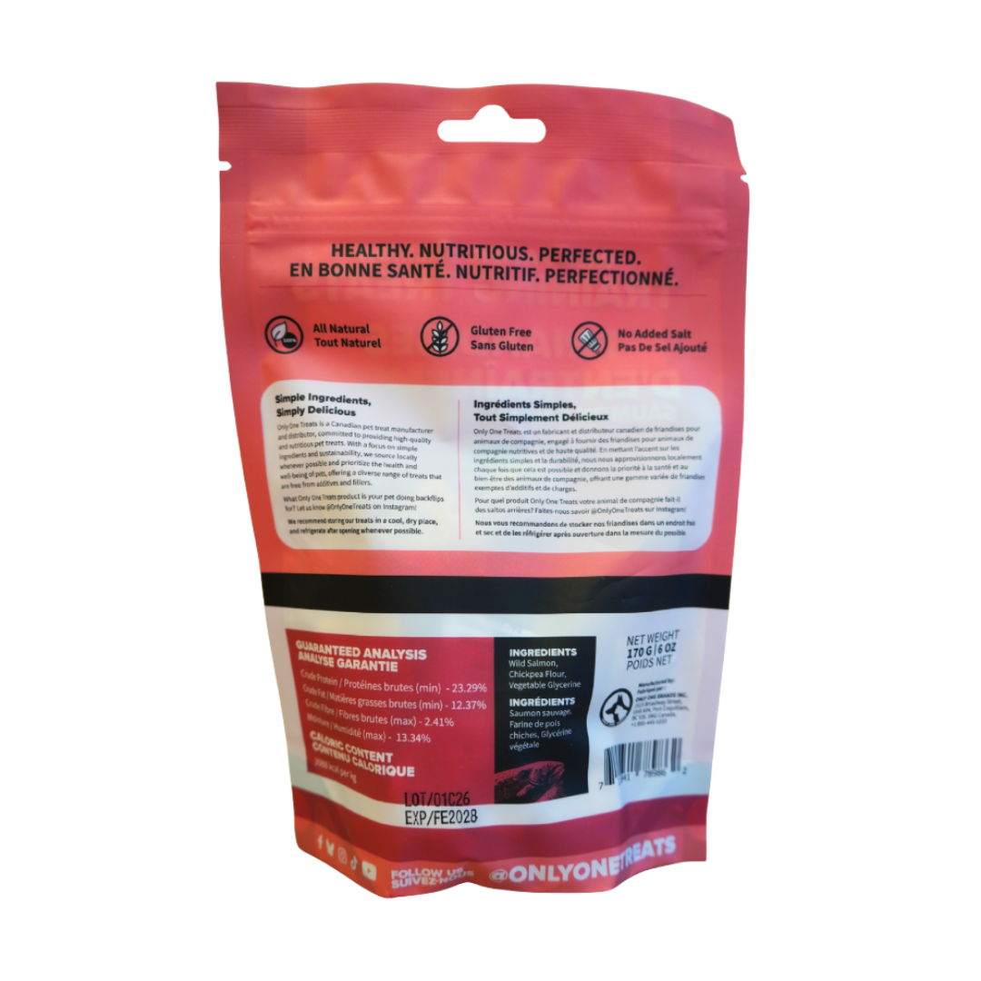 Friandises d'entraînement au Saumon Sauvage du Pacifique 170 g