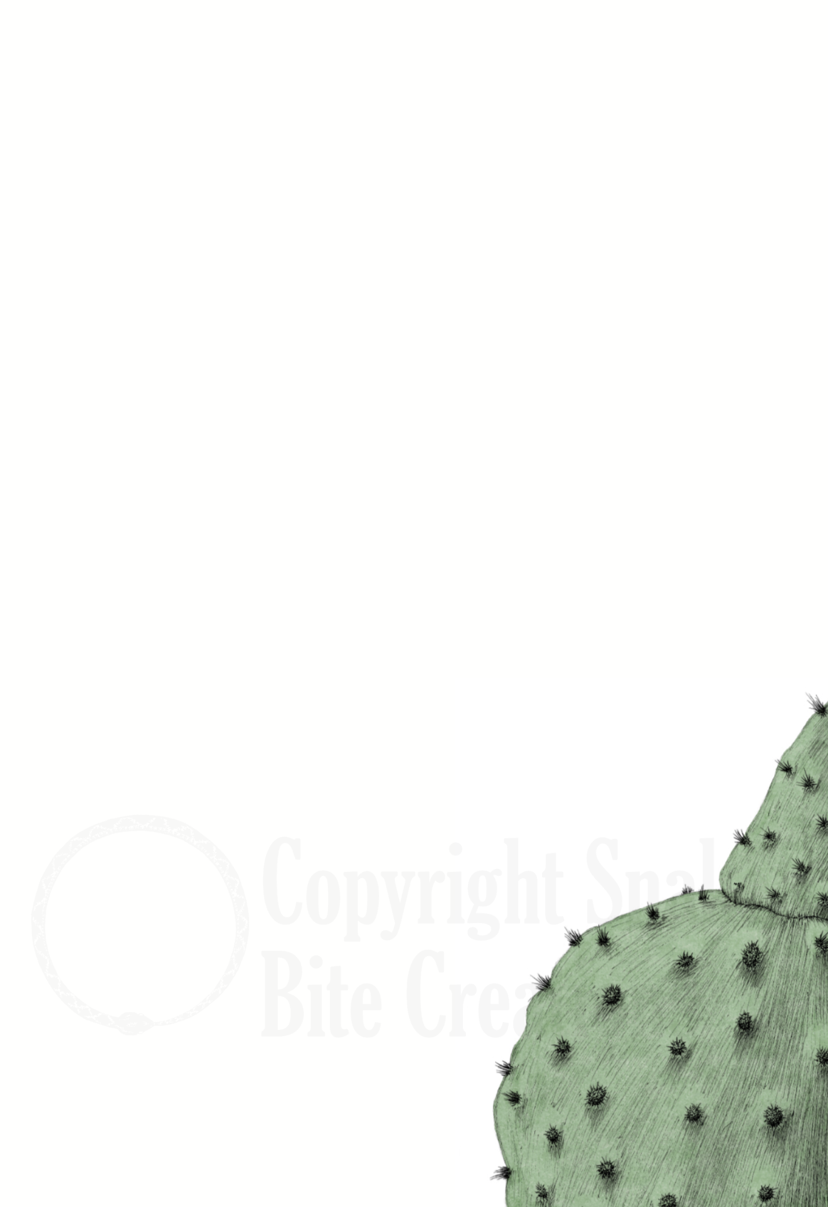 'Happy Birthday' Cacti Card