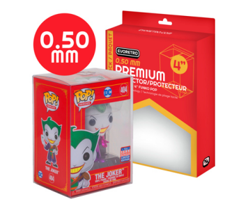 EVORETRO PREMIUM Funko Pop Plastic Protector for 4 Inch 0.50MM