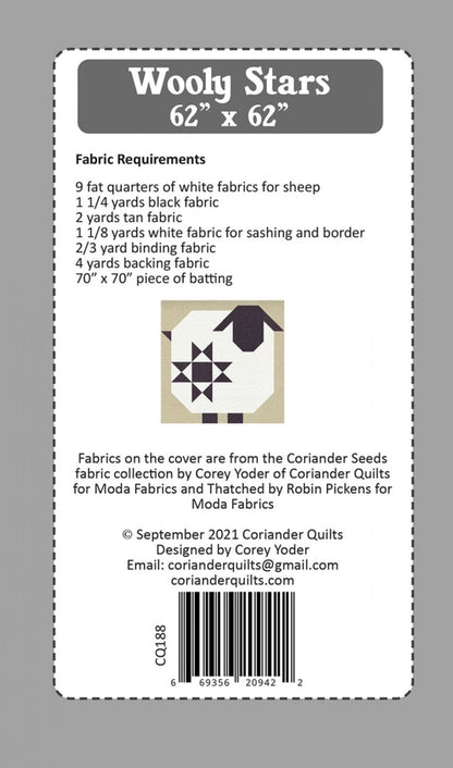 Wooly Stars Pattern CQP188