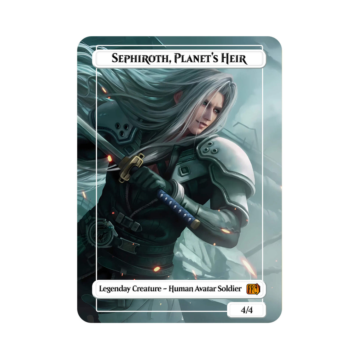 Sephiroth, Planet's Heir Metal Orica Card