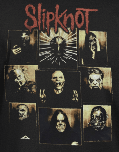 T-shirt photo-collage Slipknot