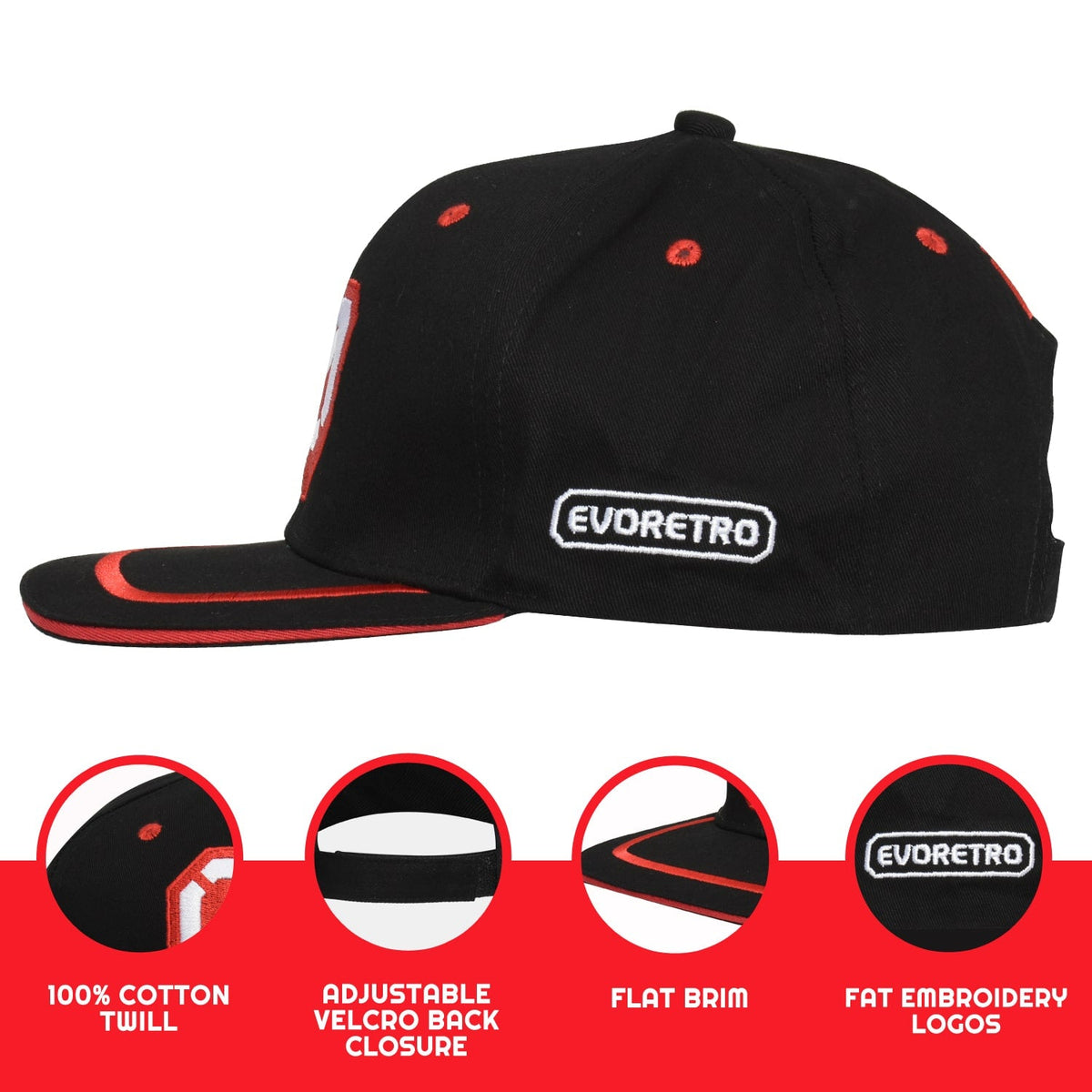 EVORETRO Cool Snapback Cap