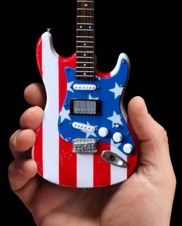 Guitare Réplique Strat™ Stars N' Stripes Flag Fender™ - Wayne Kramer