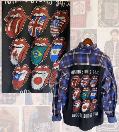 Chemise en flanelle Rolling Stones Voodoo