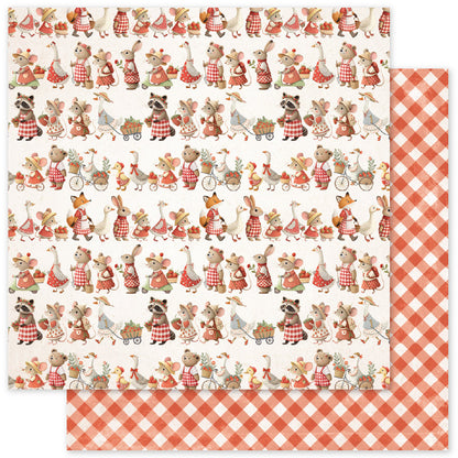 Collection de papiers "Strawberry Friends Basics" 6x6 (34881)