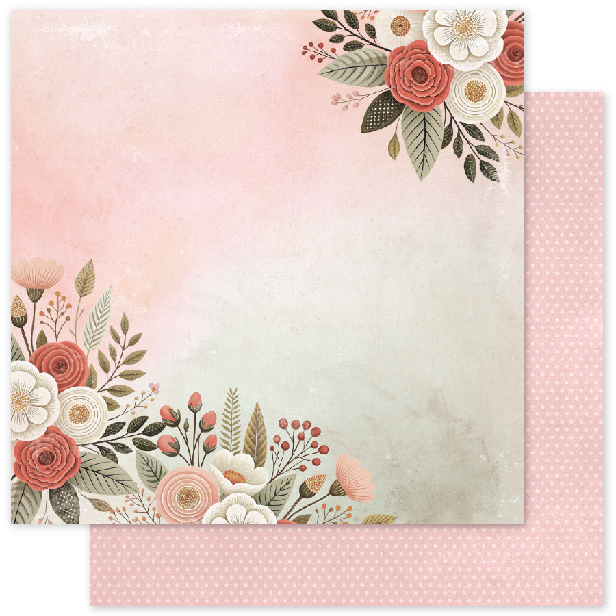 Collection de papiers "Strawberry Friends Basics" 6x6 (34881)