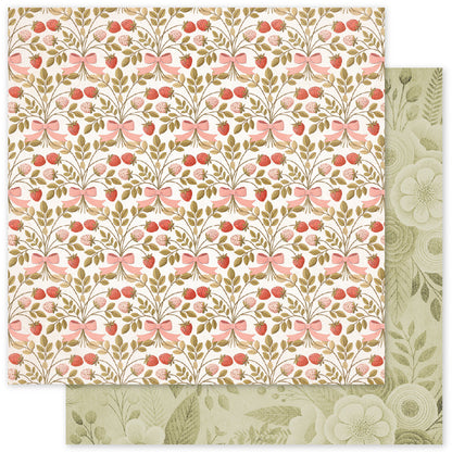 Collection de papiers "Strawberry Friends Basics" 6x6 (34881)
