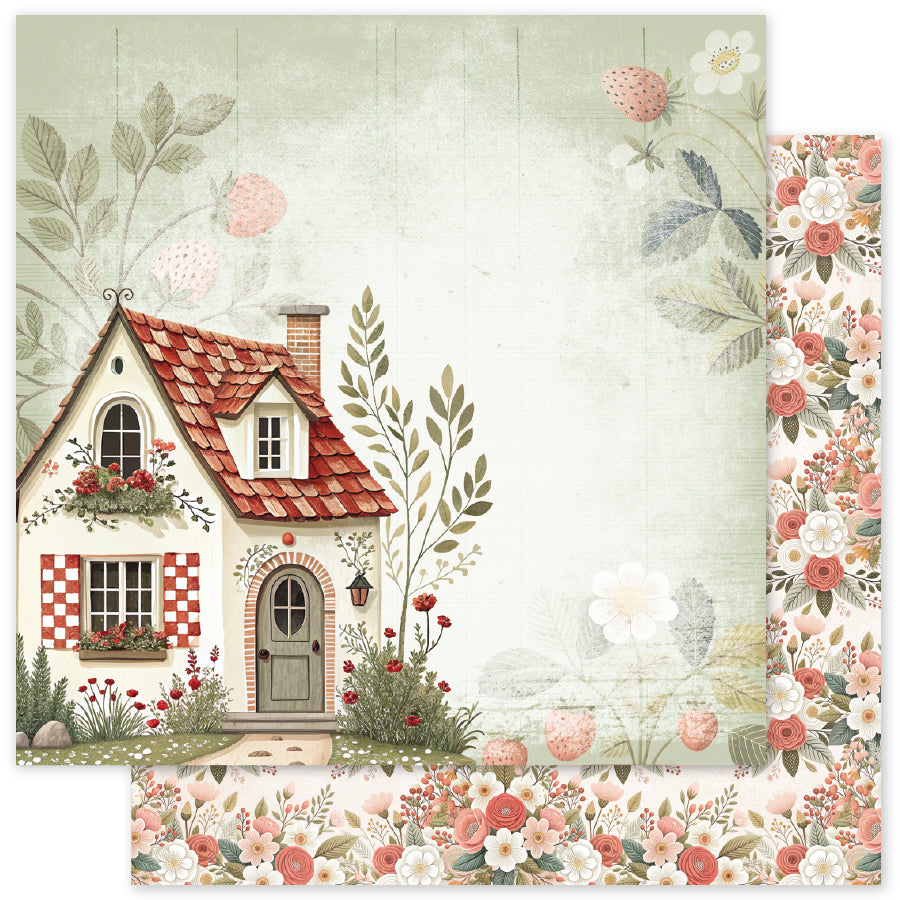 Collection de papiers "Amis Fraises" 6x6 34857