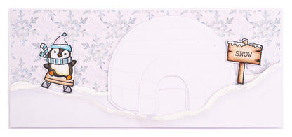SS Tampon transparent Citations Petite saison d'hiver Douces histoires 105x148x3mm 1 PC n°163