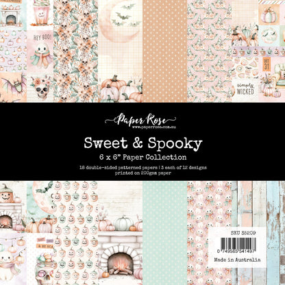 Collection de papiers "Sweet & Spooky" 6x6 35209