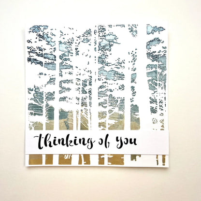 The Crafters Workshop 6x6 Stencil Tree Canopy