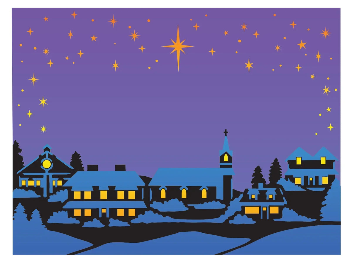 The Crafters Workshop Layered Starry Village