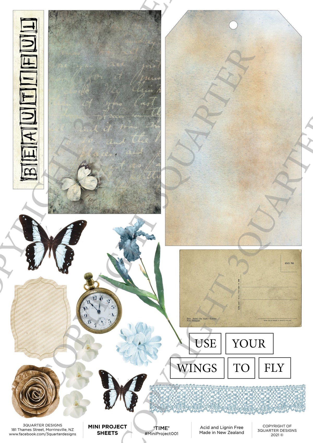 Feuille de Mini-Projet 3Quarter Designs Time