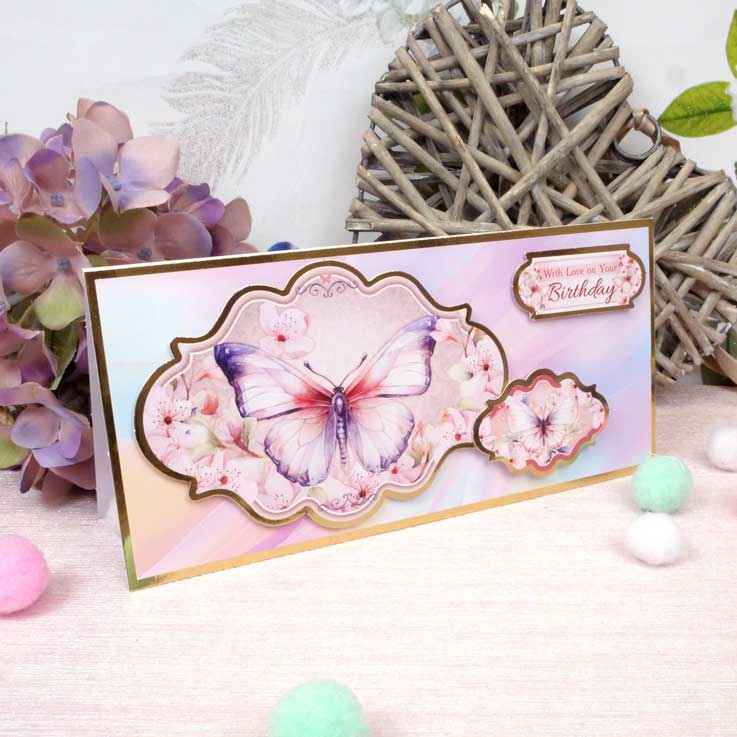 Card Topper Pads - Beautiful Butterflies
