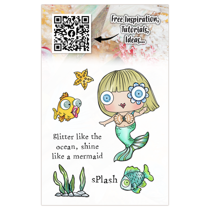 AALL and Create - A7 Stamp Set - Emily's Splash
