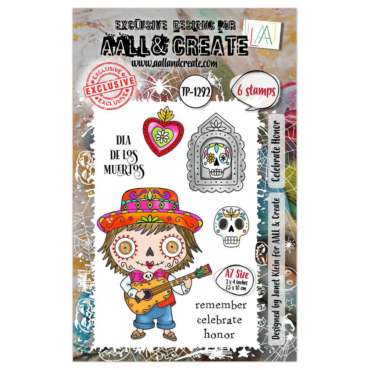 AALL and Create - A7 Stamp Set - Celebrate Honor