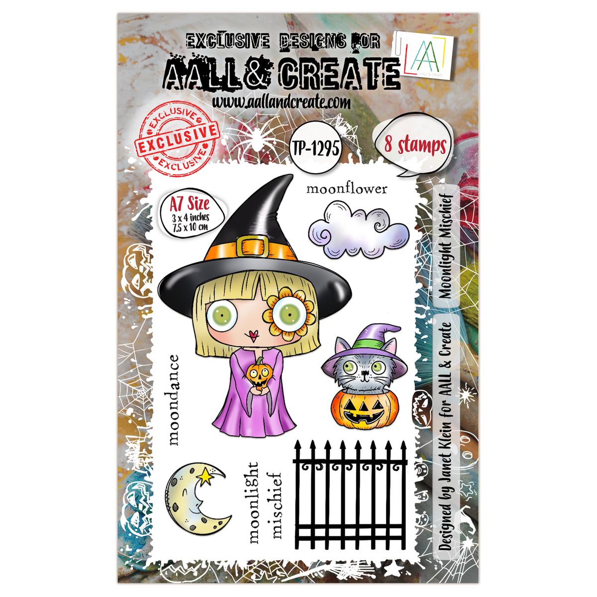 AALL and Create - Set de tampons A7 - Moonlight Mischief
