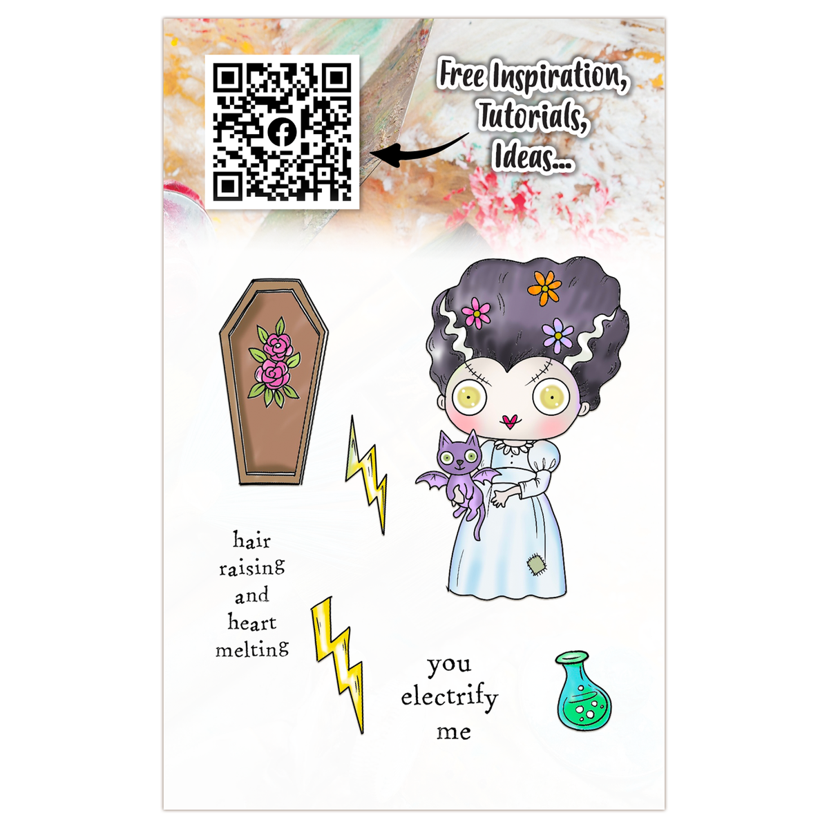 AALL and Create - A7 Stamp Set - Frankie’s Bride