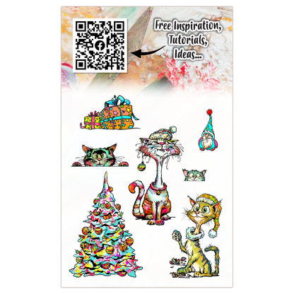 AALL and Create - Set de tampons A6 - Catmas Capers