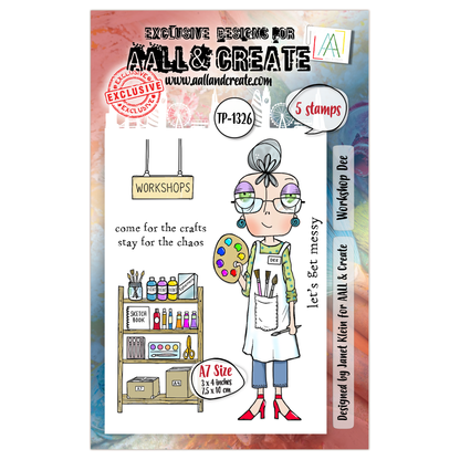 AALL and Create - Set de tampons A7 - Atelier Dee