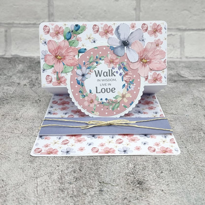 The Paper Boutique Blocs de papier décoratif Sunny Gardens 20,3 cm x 20,3 cm