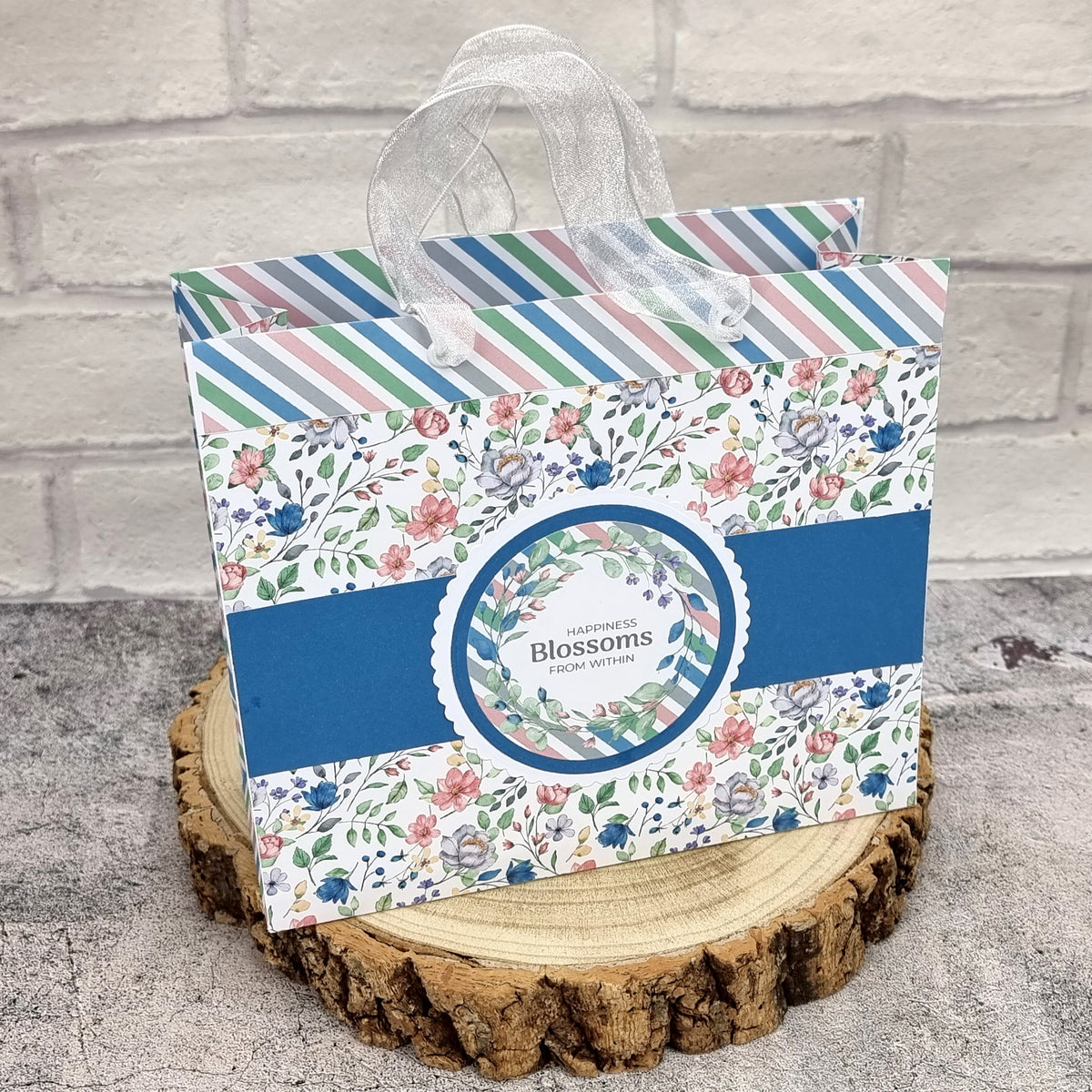The Paper Boutique Sunny Gardens Bloc de papier 20 x 20 cm