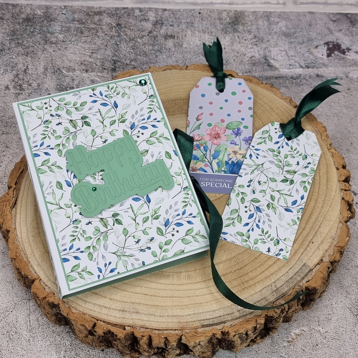 The Paper Boutique Sunny Gardens Bloc de papier 20 x 20 cm
