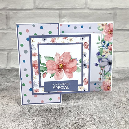 The Paper Boutique Blocs de papier décoratif Sunny Gardens 20,3 cm x 20,3 cm