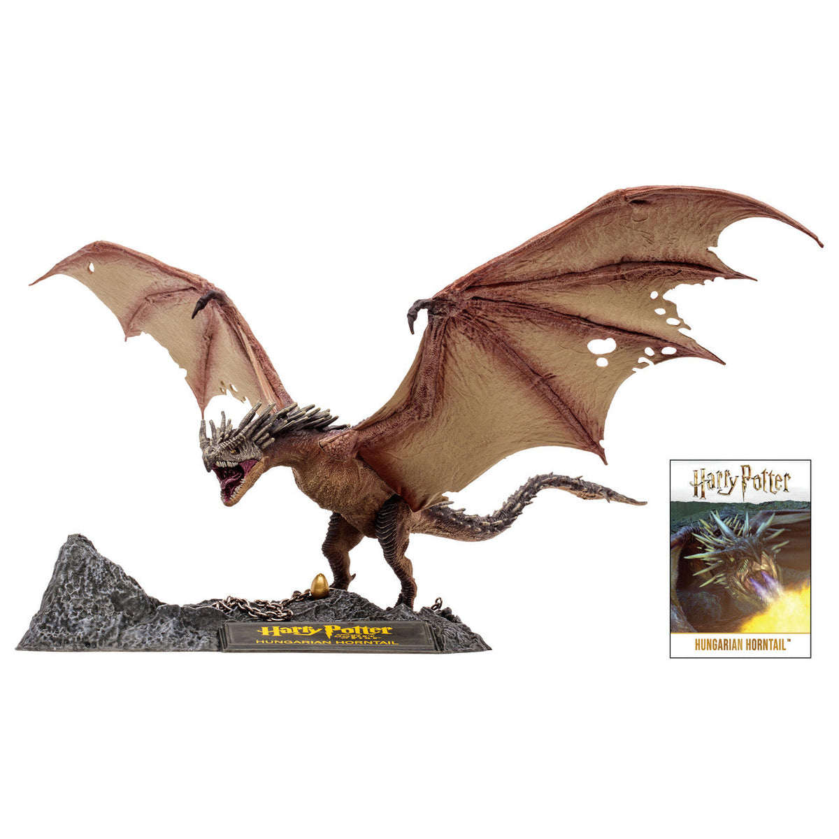 Statue du Magyar à Pointes (Dragons de McFarlane - Harry Potter et la Coupe de Feu)