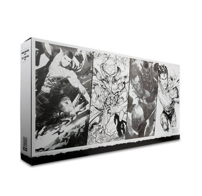 Superman Comics Sketch Edition (Page Punchers: Ghost of Krypton) 7" 4-Pack Gold Label Figure