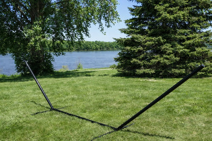 Deluxe Quilted Hammock with 3-Beam Stand