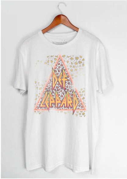T-shirt avec logo Def Leppard (triangle)