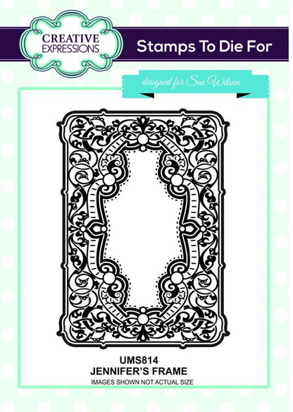 Creative Expressions Tampon prédécoupé Jennifer's Frame