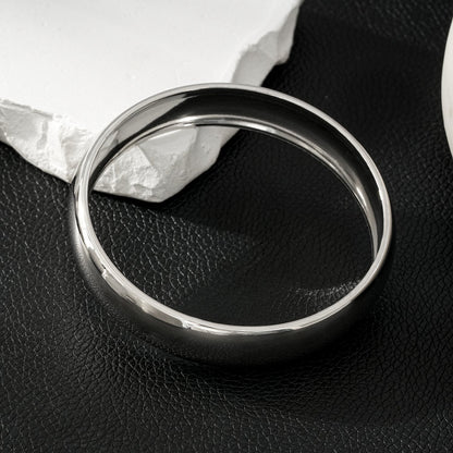 Style UMUAKOT : Bracelet classique en argent à largeur moyenne