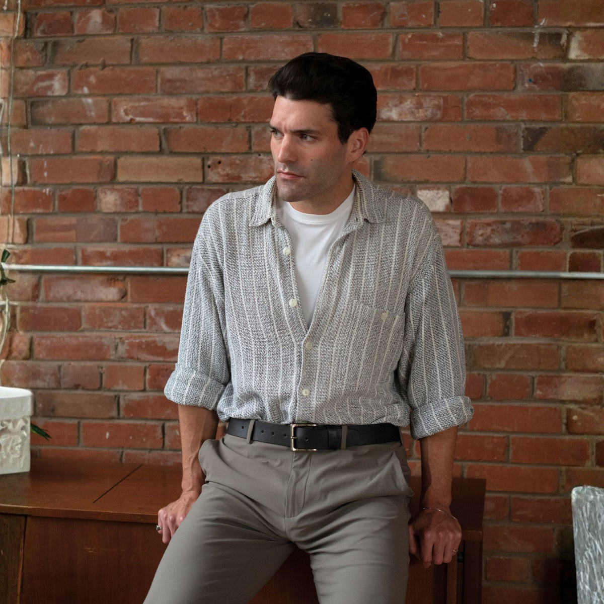 The Long Haul Belt - Brown Classic 100% Full-Grain Leather Belt