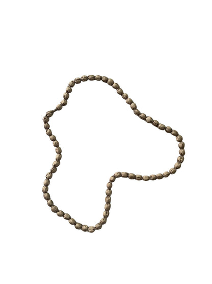 Collier boule en tissu