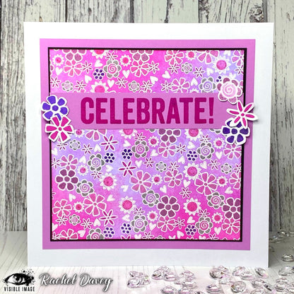 Visible Image Souhaits d'Anniversaire - Set de Tampons A6