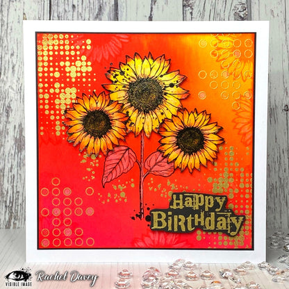 Visible Image Souhaits d'Anniversaire - Set de Tampons A6