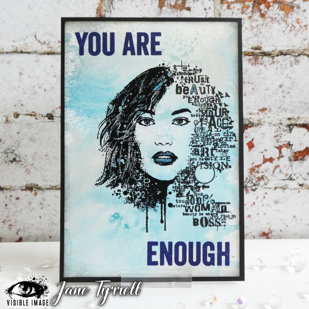 Visible Image Bold Enough - A6 Stamp Set