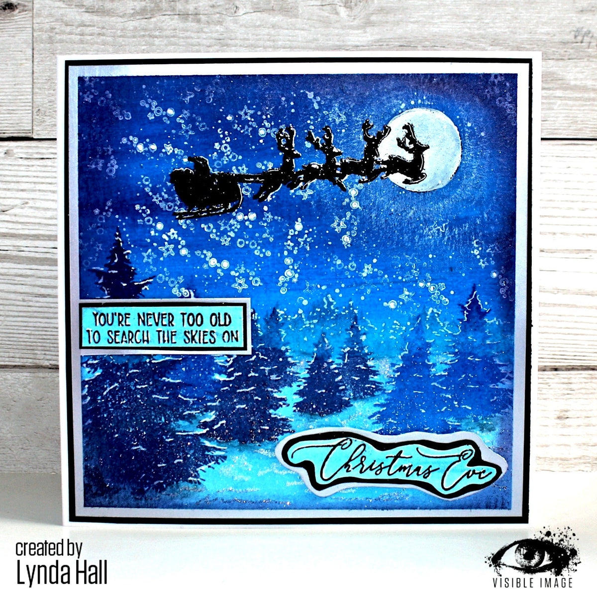Visible Image Christmas Eve - A6 Stamp Set