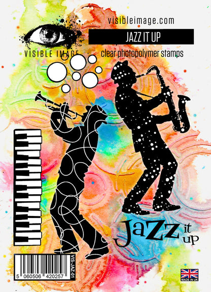 Visible Image Jazz It Up - Ensemble de tampons A6