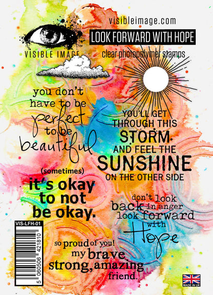 Visible Image Look Forward With Hope - A6 Stamp Set