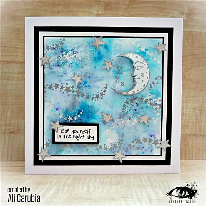 Visible Image Midnight Sky - Set de tampons A6