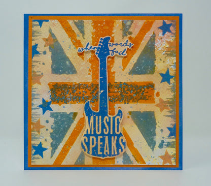 Visible Image Music Speaks - A6 Stamp Set